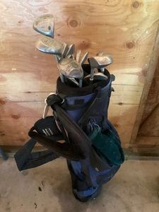 Golf clubs and bag set