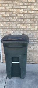 64 gallon trash can