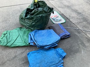Lot of tarps