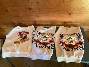 Lot of MN Twins Sweatshirts