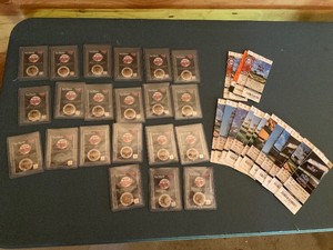 MN Twins Medalion Collection and game tickets