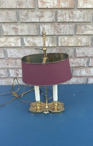 Vintage brass table lamp