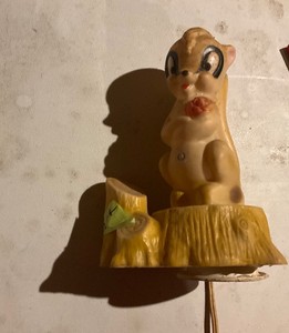 Vintage squirrel nightlight