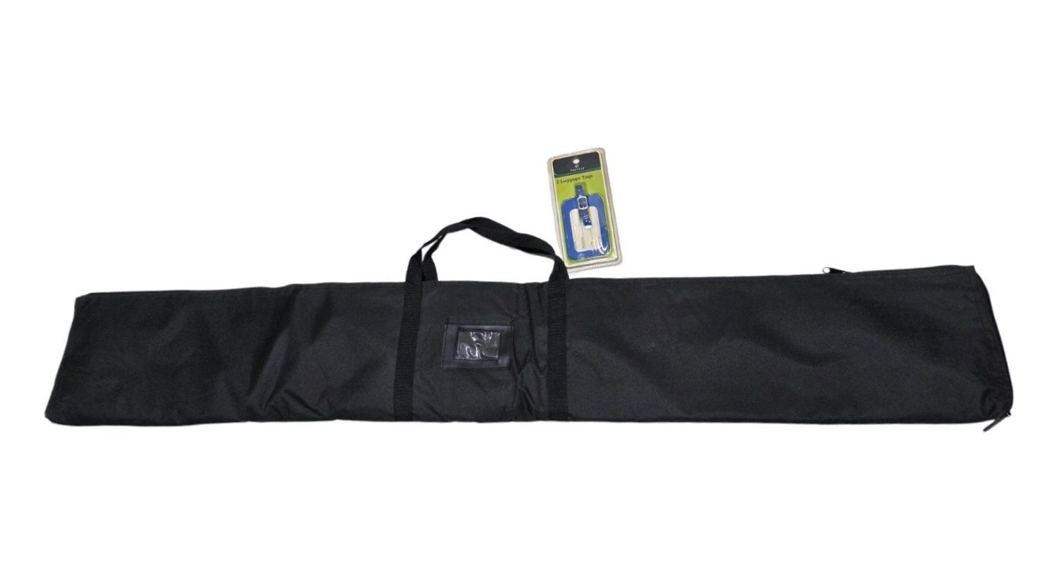 52 Black Soft Rifle Case With Protg with Luggage Tag