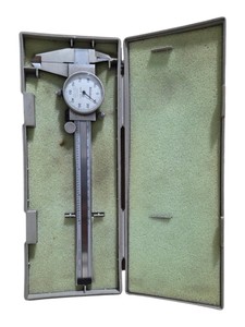 Mitutoyo 6-Inch Dial Caliper 0.001 Stainless Steel w Storage Case