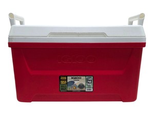 Igloo Laguna 48-Quart Red Cooler Ice Chest - 76 Can Capacity