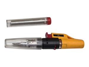 Wall Lenk Butane Cordless Soldering Iron with Solder Tube