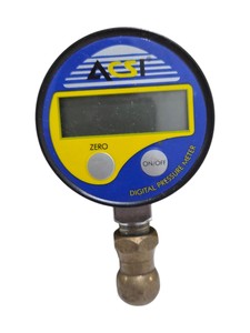 ASI Digital Pressure Meter Gauge with Brass Quick-Connect Fitting