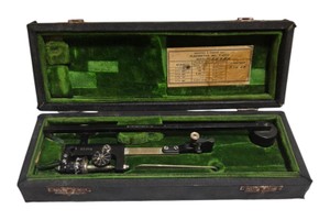Vintage Keuffel & Esser F4236 Compensating Planimeter Surveying Tool with Case