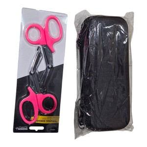 MGZNMTY Stethoscope Case Kit & Madison Supply 7.5 in Trauma Shears 2-Pack