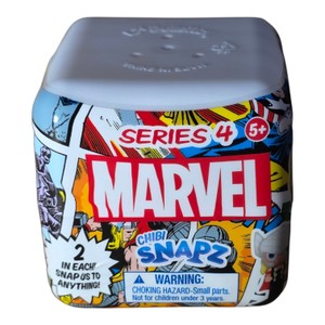 Bullsitoy Marvel Chibi Snapz Series 4 Mystery Capsule  2 Snapz & Insert