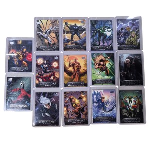 14 Marvel Renditions Spider-Man Trading Cards  Carnage, Black Cat, Kraven & More