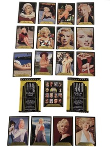 Marilyn Monroe MMI Collector Card Lot  17 Cards