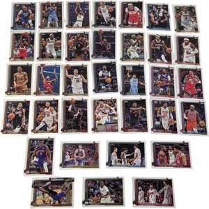 35 Topps Basketball Card Lot  Jokic, Brunson, Leonard, Mobley, Rookies & Inserts