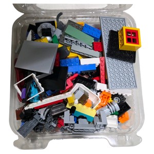 Assorted LEGO & Compatible Building Bricks Parts Lot  Approx. 1 lb 2 oz