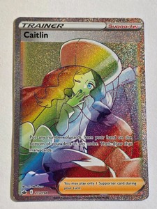 Caitlin 213198 Rainbow Rare Secret Rare - Pokmon TCG Chilling Reign - Pack Fresh NM