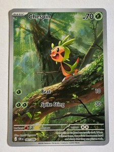 Chespin 087086 Illustration Rare - Pokmon TCG Chaos Rising - Near Mint  Pack Fresh