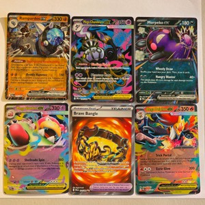 Pokmon TCG Pitch Black Lot of 6 - Mega Delphox ex, Mega Slowbro ex, Morpeko ex and more
