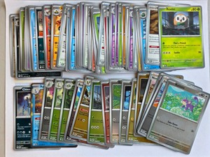 Pokmon TCG Card Bulk Lot - Common, Uncommon, Trainer, Reverse Holo Collection