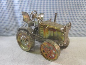 (EC1) Vintage Style Metal Tractor M...