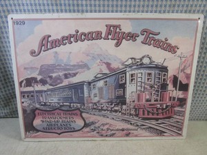 (G-1) American Flyer Trains Tin Sig...