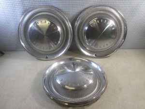 (CS) 3 Vintage Chrysler 15 Hubcaps...