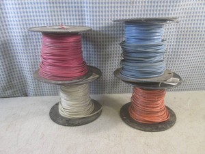 (BS) 4 Partial Spools of 12 GA Wire...