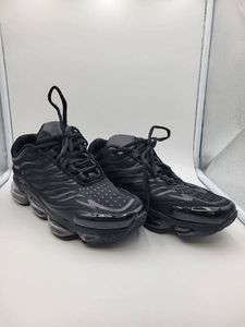 Air Cushion Running Shoes Athletic Sneakers Women's Triple Black EUR 39 (approx US 8) New without Box