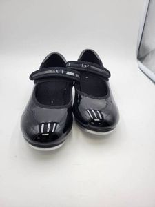 Mary Jane Tap Shoes Girls Black Patent US 13.5C Pre-Owned