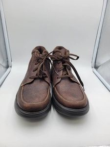 Clarks Moc Toe Lace-Up Chukka Ankle Boot Mens Brown Leather US 7M New without Box