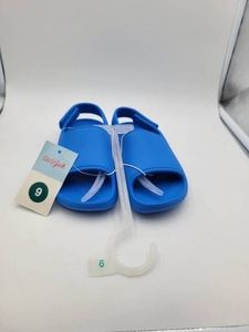Cat & Jack EVA Slingback Slide Sandal Toddler Boys Blue US 9 New with Tags