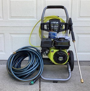 Ryobi 212CC OHV Pressure Washer on Wheels Model RY802925