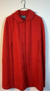 Artesanias Mon Repos S.A. Hand Made Alpaca Wool Womens Cape From Peru