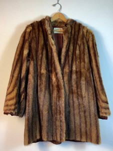Vintage Durnils Marmink Womens Fur Jacket
