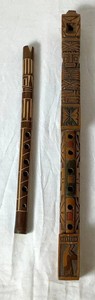 Peruvian Instruments -Andean Tarka Flute and Quena Flute