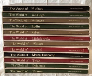 12 Volume Set of Time Life Library of Art with Slipcovers