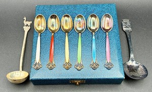 Eight Sterling Silver Spoons