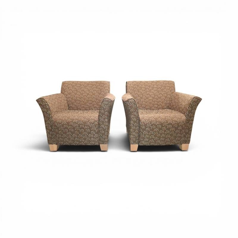 Steelcase Turnstone Jenny Lounge Armchair- Brown Retail $1119 each