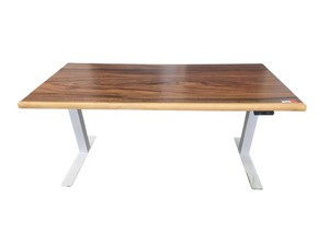 New Live-Edge Slab Power Sit To Stand Desk $2799