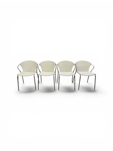4 Bernhardt Design Lido Stacking Chairs Retails New for $1,300