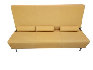 Mustard Yellow Bench with Power