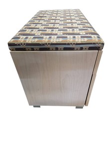 2-drawer lateral file cabinet with cushion top Retail $399
