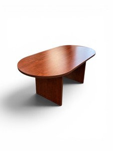 Racetrack conference table