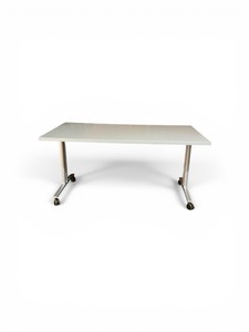 Gray on Gray Training Table on Casters Retail $399