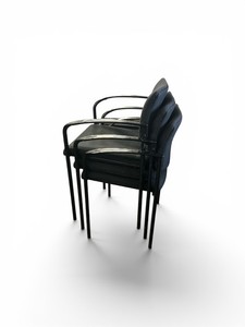 Set of 5 Steelcase Player Stacking Side Chair Retail $399 Each