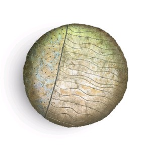Contemporary Round Wall Art 24 Diameter