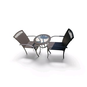 3 Piece Outdoor Patio Set