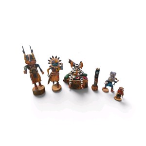 Native American Art Lot with 6 Pieces