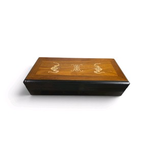 Wood Box with Inlays