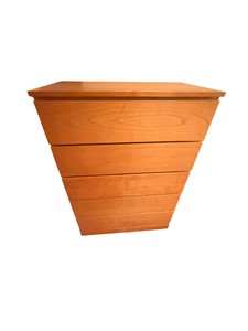 Solid Wood 5-Drawer Chest Dresser  30W x 17D x 43H